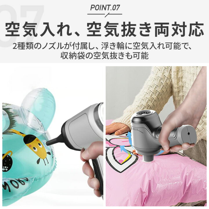 楽天市場】ポイント３倍一台三役 最新版 車用 掃除機 ハンディクリーナー 浮き輪空気入れ 空気抜き 両対応 120W 9000Pa吸引力 充電式  乾湿両用 車内 家庭 オフィス利用 高級感 多機能 フィルター水洗い可能 : JUST STORE