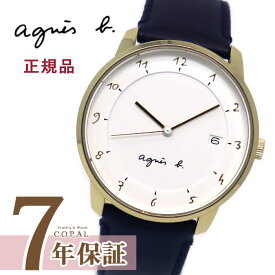 【限定時計ケース特典付】 アニエスベー 腕時計 fbrk996 agnes b. マルチェロ アニエス メンズ ネイビー シャンパンゴールド 腕時計