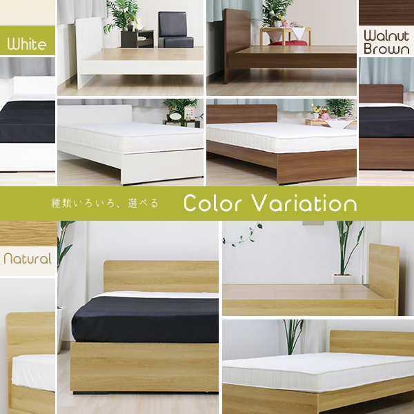 楽天市場】日本製フレーム ボルトレス パネル型 ベッド 木製ベッド