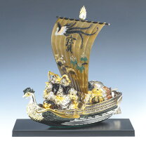楽天市場】七福神 置物 宝船（アート・美術品・骨董品・民芸品｜ホビー 