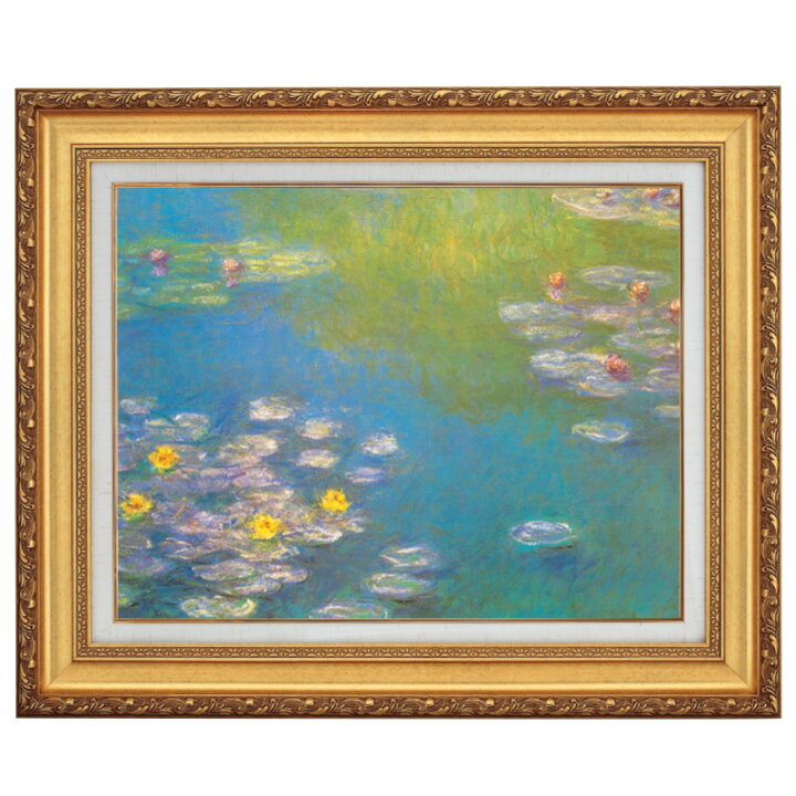 楽天市場】モネ 睡蓮 10号 立体複製名画 美術品 レプリカ : 光ネット 