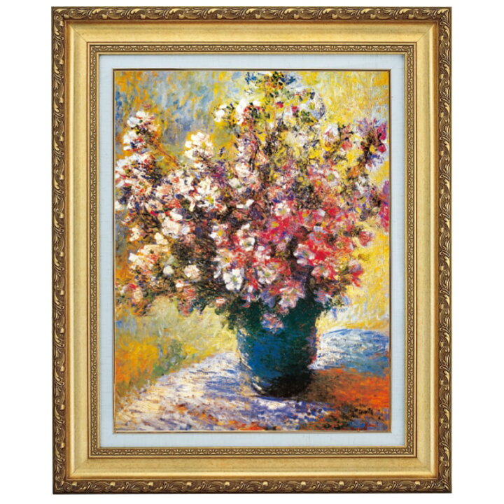 楽天市場 立体複製名画 モネ 花瓶の花 4号 光ネット組合 楽天市場店 楽天市場 立体複製名画 モネ 花瓶の花 4号 光ネット組合 楽天市場店