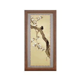 酒井抱一『十二か月花鳥図』三月『桜に雉子図』額