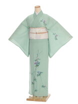 楽天市場】絽 訪問着（カラーグリーン）（レディースファッション）の通販