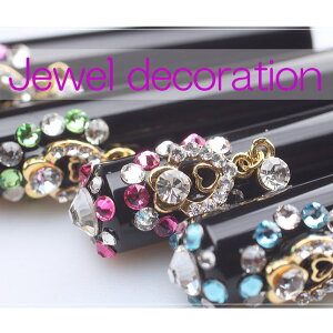 実印 女性 印鑑 かわいい 【Jewel Decoration】12mm ケース付き 銀行印 おしゃれ スワロフスキー 黒水牛 女 プレゼント 贈り物 結婚祝い 高級 女性用 プロポーズ 結婚 新生活 新成人 就職祝い お祝