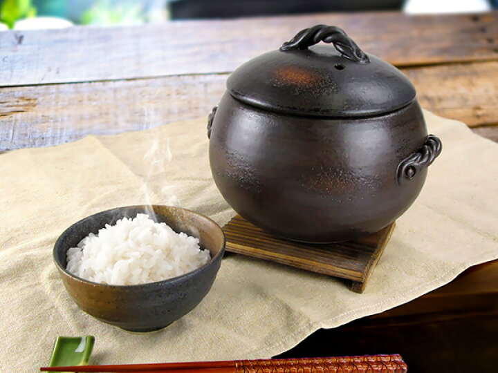 4日20時 クーポンあり 簡単に超おいしいご飯が炊ける 三鈴のごはん鍋 3合炊き 日本製 萬古焼 ごはん鍋 ご飯鍋 ごはんなべ ごはん釜 ご飯釜 炊飯 炊飯釜 炊飯土鍋 炊飯器 土鍋 キッチン雑貨 調理器具 おしゃれ食器と雑貨のK sキッチン