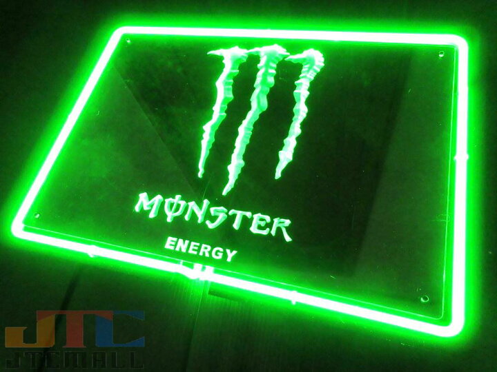 楽天市場】超特大3D ネオン Monster Energy モンスターエナジー ネオン 