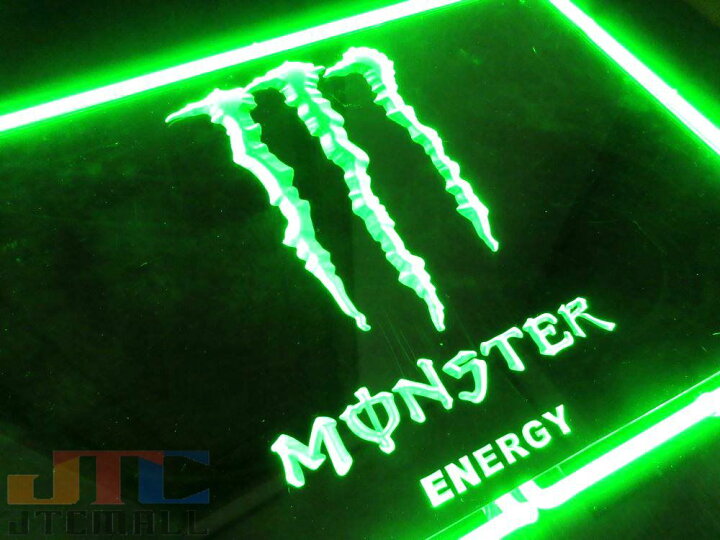 楽天市場】超特大3D ネオン Monster Energy モンスターエナジー ネオン 