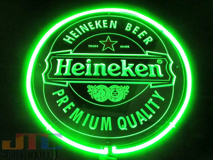 楽天市場】超特大3D ネオン Heineken ハイネケン ネオン看板  