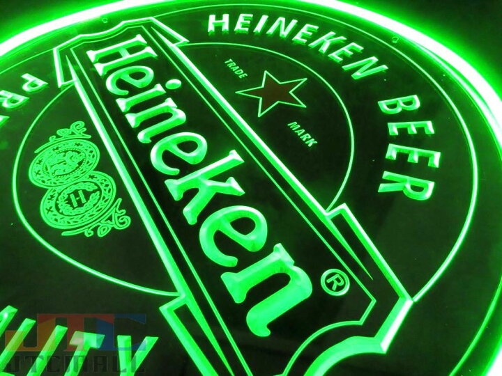 ハイネケン Heineken ライト 照明 ネオンサイン 看板 サイン 電飾 楽天 