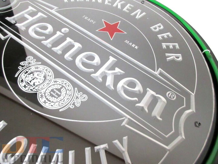 楽天市場】超特大3D ネオン Heineken ハイネケン ネオン看板 