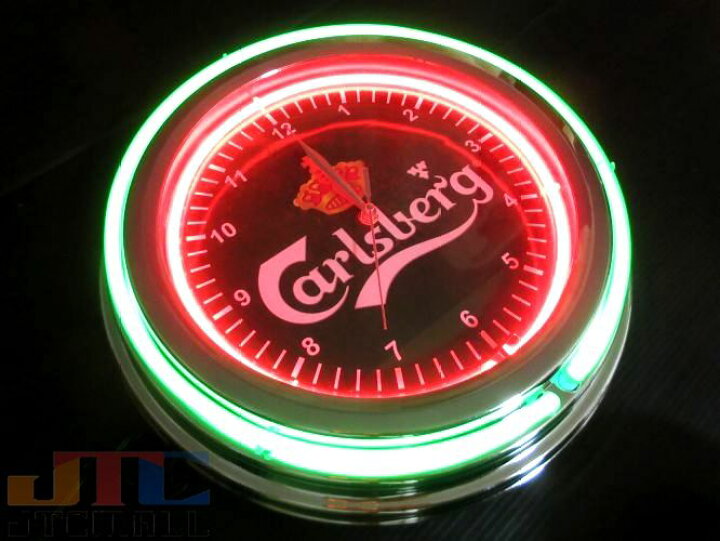 楽天市場】【Wネオン管ネオンクロックはメーカーの生産終了に伴い、今 