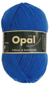 毛糸 Opal オパール Uni 5188 / ブルーてあみ かぎ針 棒針 ニット 手編み 編み物 手芸 ハンドメイド 手作り☆オパール