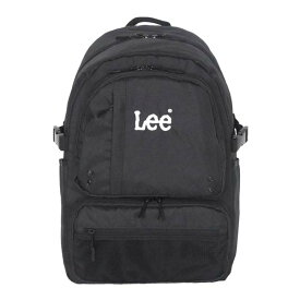 高校生 通学 リュック 大容量 Lee リー WAKE UP リュックサック 26L 320-4871 バッグ ブランド 男女兼用バッグ バックパック メンズ レディース 男子 女子 大きい 通学 通勤 中学生 高校生 大学生 女子 通学バッグ 通勤 PC収納 A4 B4 黒 ブラック ロゴ 抗菌 防臭