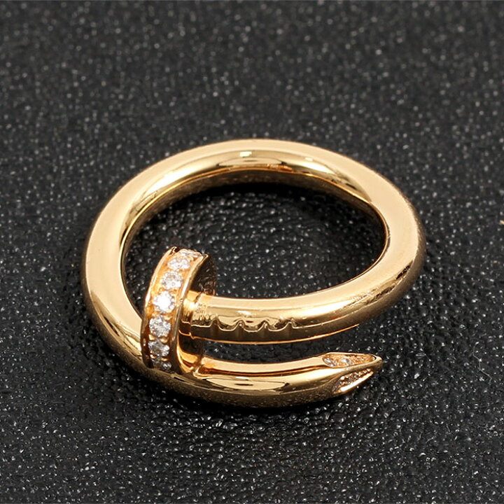 楽天市場】カルティエ CARTIER ジュストアンクル ダイヤモンド リング 