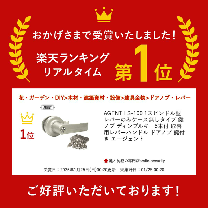 楽天市場】【楽天1位】 AGENT LS-100 1スピンドル型 レバーのみケース