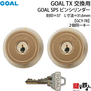 �y11-2P-CB�zGOAL TX��SP5�s���V�����_�[�̌����e�[���s�[�X�̐����u37�vL���@31.6mmTX 37-33(GCY78)�u���E��2����L�[�^�C�v�̌����p�V�����_�[���W���L�[6�{�t����