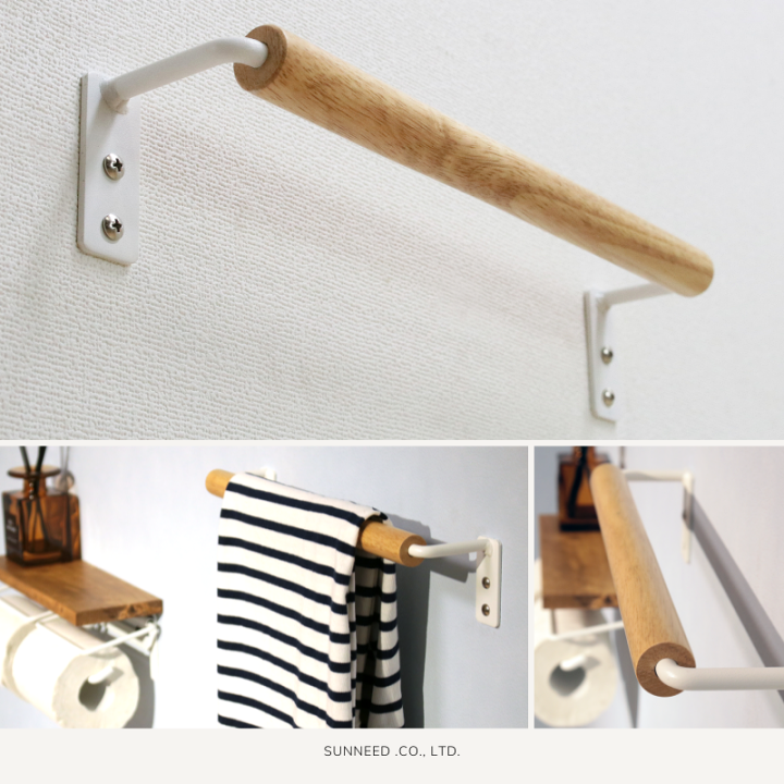 ヴィンテージ　木製タオルハンガー　剥離 ヴィンテージ 木製タオルハンガー 剥離