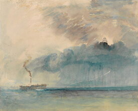 絵画 インテリア 額入り 壁掛け複製油絵ジョゼフ・マロード・ウィリアム・ターナー 嵐の中の外輪船 油彩画 複製画 選べる額縁 選べるサイズ