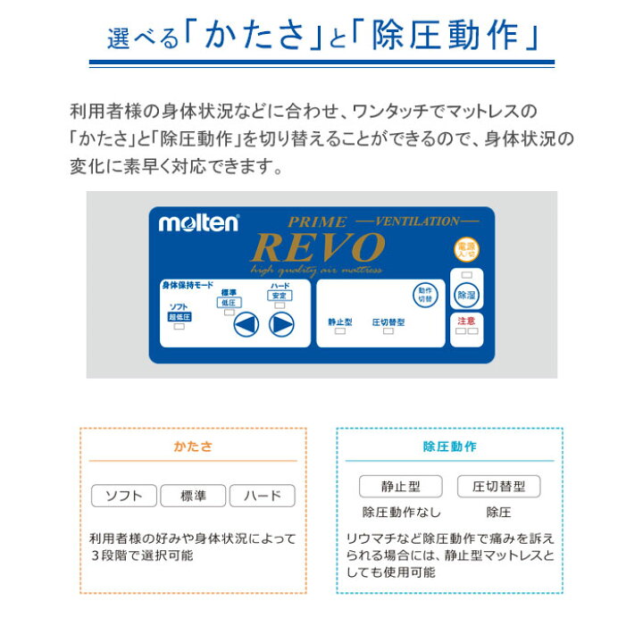 楽天市場】床ずれ防止 マットレス プライムレボ PRIME REVO 高機能エア 