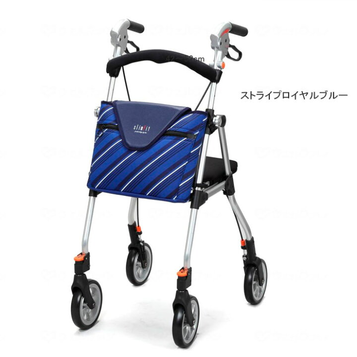 楽天市場】歩行器 スリムフィット 座面付き スタンダード SL-0630WS 