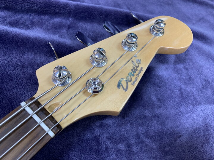 楽天市場 ジャズベース ジャズべ エレキベース エレキ ベース Bass 楽器 音楽 機材 Music 弦 木 木材 かっこいい 調整済み ワインレッド 黒ピックガード Derulo かいじゅうたちの森