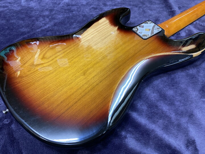 楽天市場 楽天スーパーsale Off ジャズベース ジャズべ エレキベース エレキ ベース Bass 楽器 音楽 機材 Music 弦 木 木材 かっこいい 調整済み サンバースト 茶色 鼈甲 ピックガード Derulo レリック かいじゅうたちの森