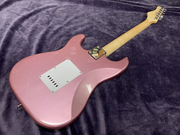 楽天市場 お正月特価品 エレキギター Smile Singer L G2 Rs エレキ ギター Guitar 楽器 音楽 機材 Music 弦 木 木材 かっこいい 調整済み ピンク 紫 メタリック ストラト ストラトキャスター かいじゅうたちの森