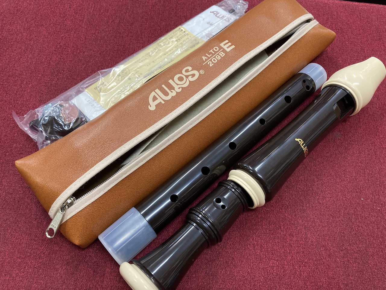 リコーダー アルト ALTO 309A 音楽 授業 楽器 フルート 笛 美品