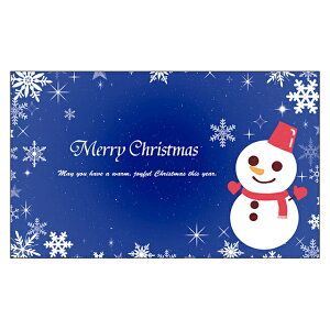 クリスマスカード サンタクロース サンタ 【DMM-158-L】100枚パック 気軽に使える名刺サイズのメッセージカード デザインメッセージカードミニ ミニメッセージカード【ネコポス対応商品】
