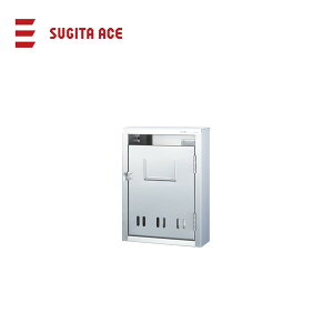 SUGITA ACE 杉田エース 公団型 集合用ポスト SQポスト 1戸用 前入れ前出し ステンレス製 代引き不可