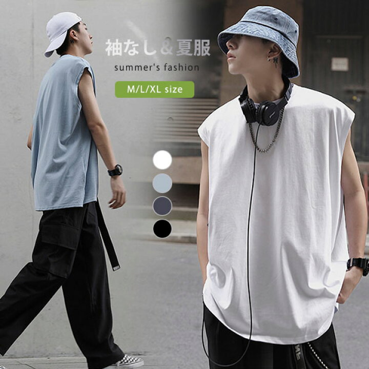 楽天市場】Tシャツ カットソー 袖なし 大きいサイズ 綿 春 夏 インナー 