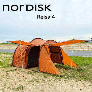 �s3,980�~�ȏ�ő��������t Nordisk �m���f�B�X�N Reisa 4 �yod�z ���C�T CASHEW/BROWN 122056 �h�[���^ �e���g**