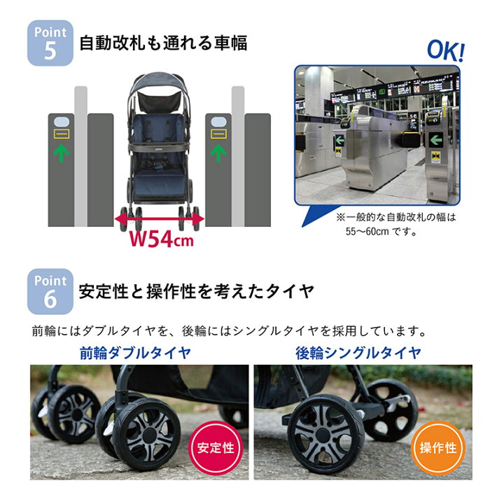 楽天市場】二人でゴー ネイビー ベビーカー バギー 二人乗り 双子 兄弟 