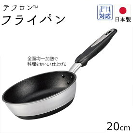 フライパン テフロン ガス火 20cm IH 【おまけ付き】 ハイキャストプレミアム 日本製 キッチン用品 調理器具