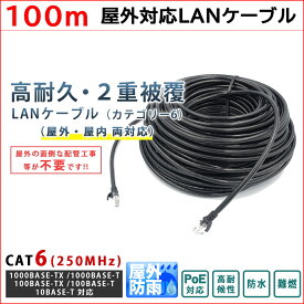 楽天市場 Lanケーブル 100m Cat6の通販