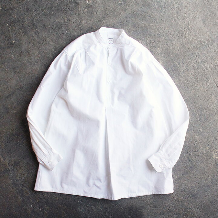 楽天市場】【30%OFFセール】シャツ バンドカラー メンズ ブランド ル 