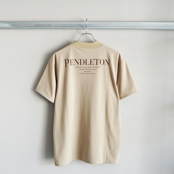 Pendleton ベージュ Tシャツ Lサイズヴィンテージ