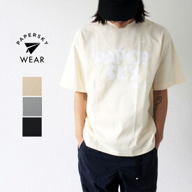 【あす楽】Tシャツ 半袖 メンズ ブランド ペーパースカイウェア クラシックペーパーロゴTシャツ プリントT ロゴT コットン PAPERSKY WEAR Classic ‘Paper Logo’ T-SHIRT