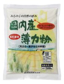 2020712-ms 【取り寄せ商品】国内産薄力粉 500g×12個セット【桜井食品】