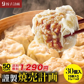 【半額★11日1時59分まで】2,580円→1,290円 餃子計画 謹製 焼売計画 1050g 30個入 大粒35g 冷凍 焼売 冷凍食品 シュウマイ シューマイ お弁当 ダイエット 健康志向