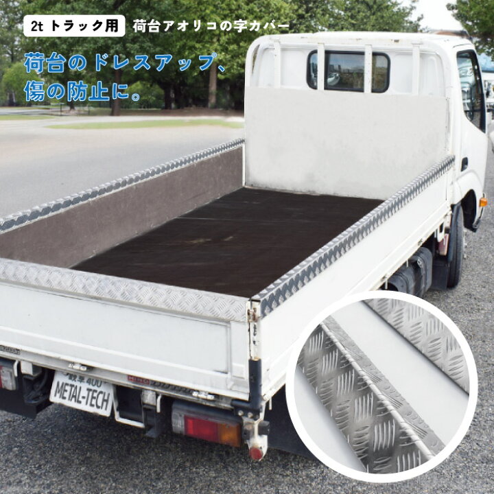 ☆両面ﾃｰﾌﾟ付き☆1本物☆板厚2.5mm☆ デュトロ 標準 あおり カバー 