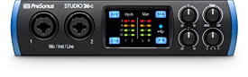 PreSonus Studio 26c オーディオ/MIDIインターフェース 24Bit 192kHz 2入力/4出力USB-C互換 Studio One Artistバンドル
