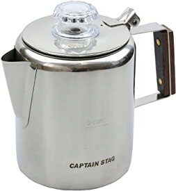キャプテンスタッグ 18-8ステンレス製パーコレーター3カップ M-1225