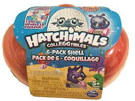 Hatchimals - CollEGGtibles うまれて ウーモ ミニ 6個セット シーズン 5 シェル キャリングケース入り (ピンク) 並行輸入品