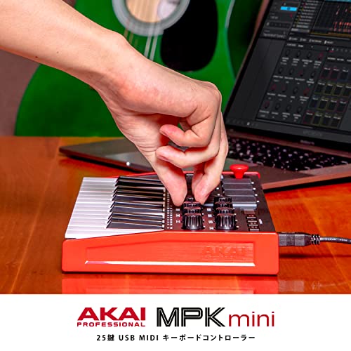 楽天市場】Akai Pro MIDIキーボードコントローラー ミニ25鍵USB 
