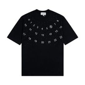 Maison Margiela メゾンマルジェラ Tシャツ MM6 エムエムシックス 半袖 メンズ ナンバーロゴ