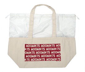ムーミン　レジカゴバッグ　75周年ロゴ　パターン保冷保温バッグ　クーラーバッグ