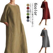 楽天市場】ポケット付き ワンピース 130（レディースファッション）の通販