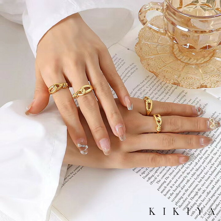楽天市場】【2/23 9:59まで☆最大50%OFF】リング 指輪 リボン 結び目 